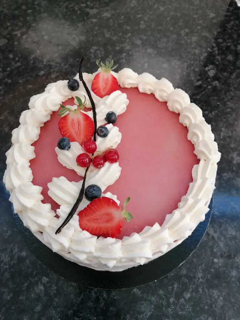 Vacherin vanille fraise